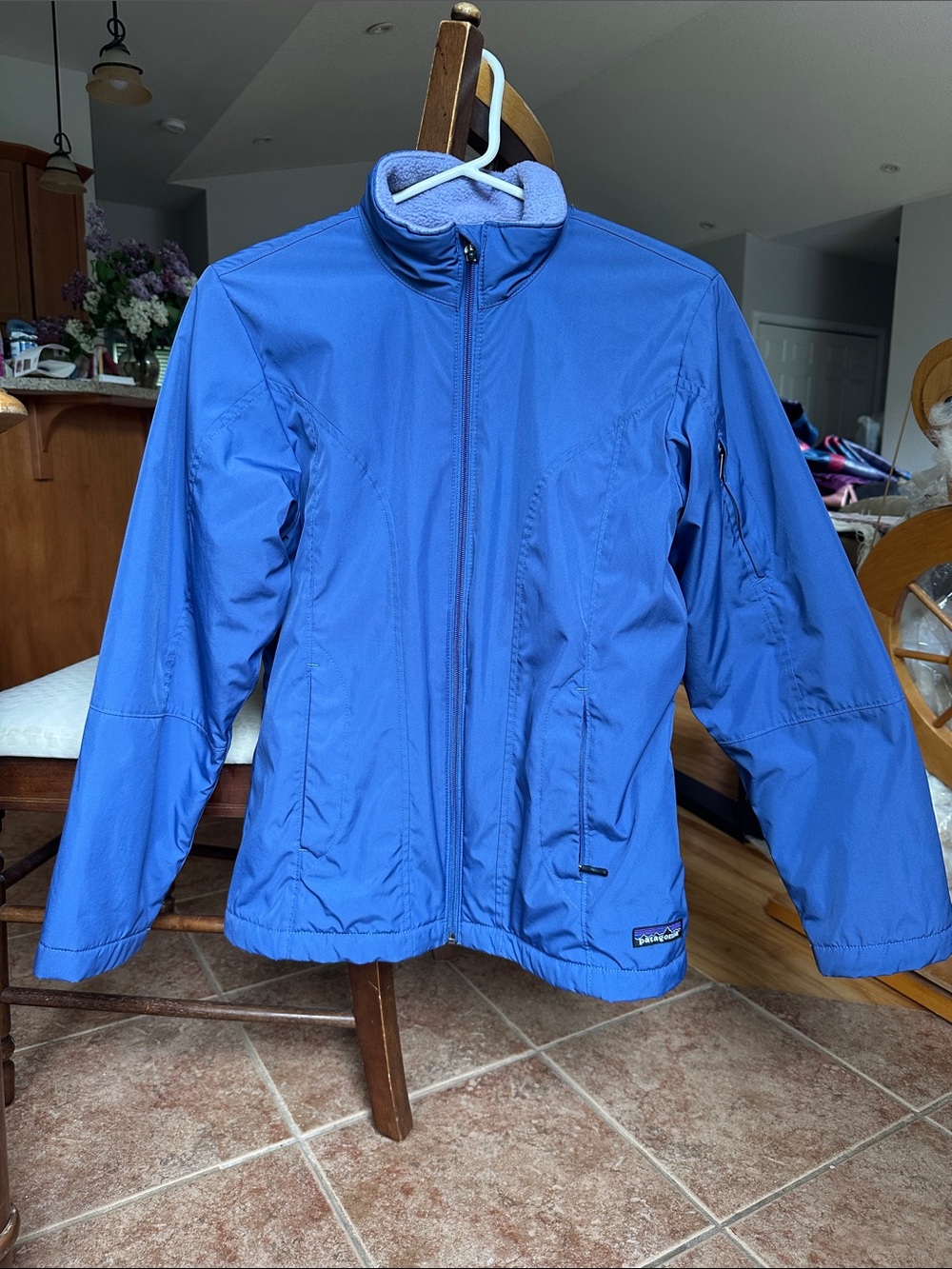 Vintage Patagonia Blue Full-Zip Softshell Jacket
